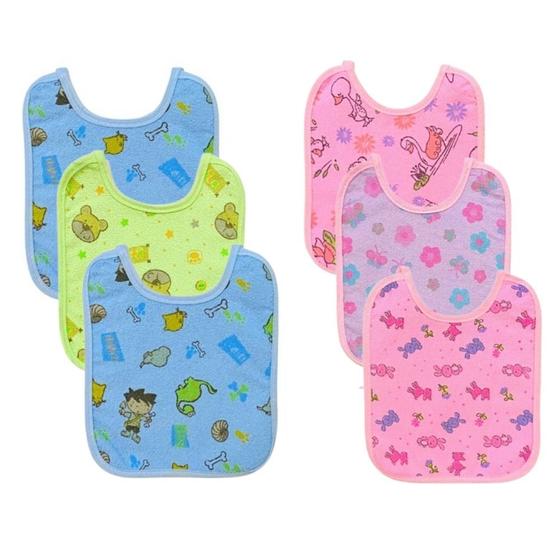 Imagem de Babador Felpudo Minasrey Kit com 15 Unidades