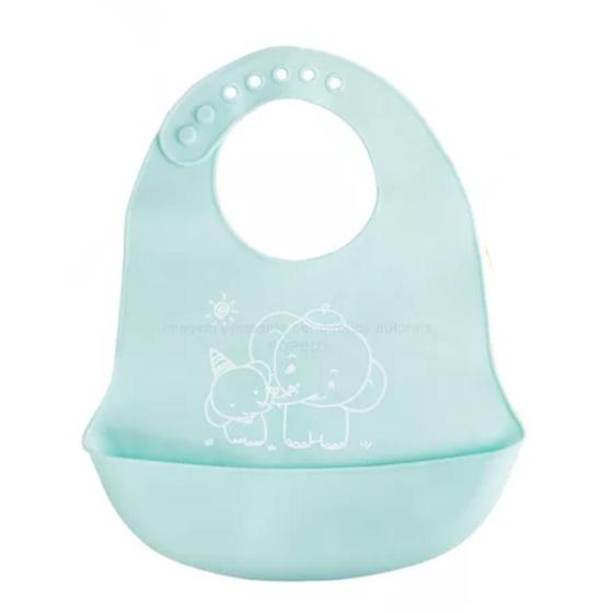 Imagem de Babador Infantil De Silicone Cata Migalhas ul