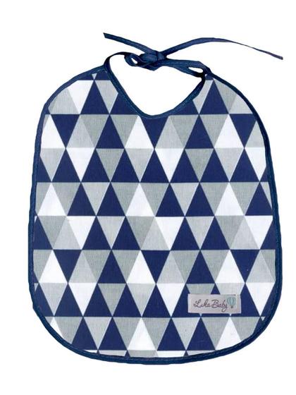 Imagem de Babador Para Bebê Impermeável 2 Um Estampado - Band. Marinho