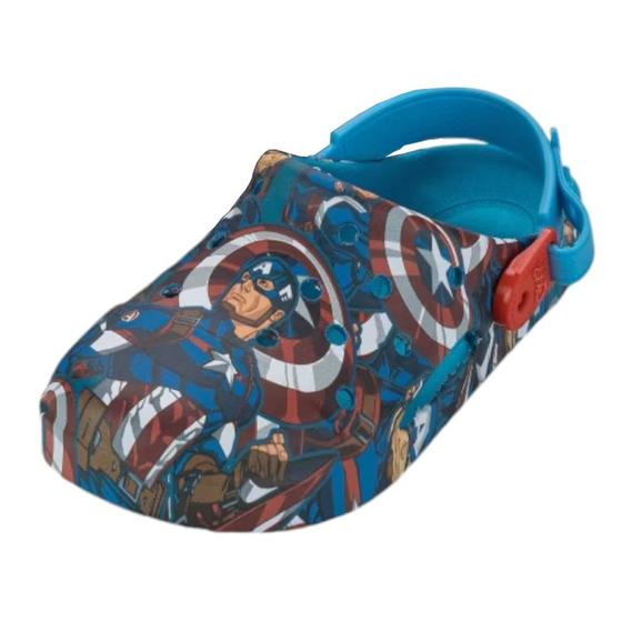 Imagem de Babuche Marvel Super-Heróis Estampado Infantil Menino