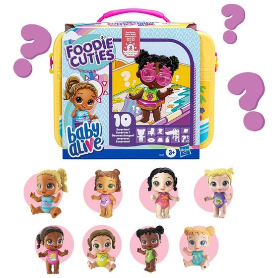 Imagem de Baby Alive, Boneca Bebê Foodie Cuties, Cores Variadas - 5010993959907