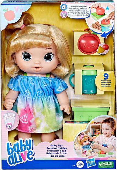 Imagem de Baby Alive Boneca Loira Hora Do Suco Hasbro