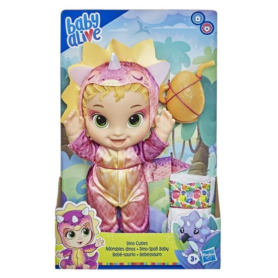 Imagem de Baby Alive Dino Cuties Loira - Hasbro