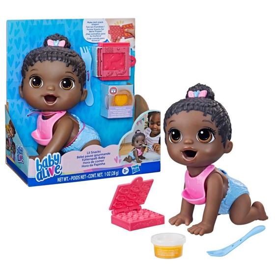 Imagem de Baby Alive Hora da papinha cabelos pretos F2619 Hasbro