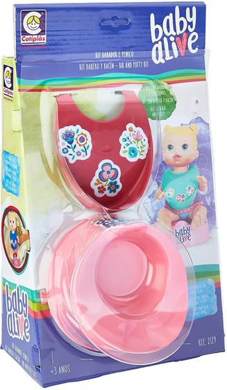 Imagem de Baby Alive Kit Babador E Penico Cotiplás