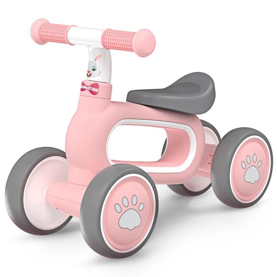 Imagem de Baby Balance Bike DRAMATION para crianças de 1 a 2 anos, rosa