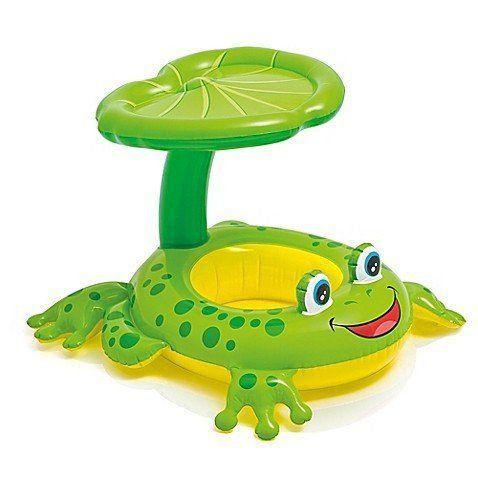 Imagem de Baby Bote Inflável Com Cobertura Sapinho Intex