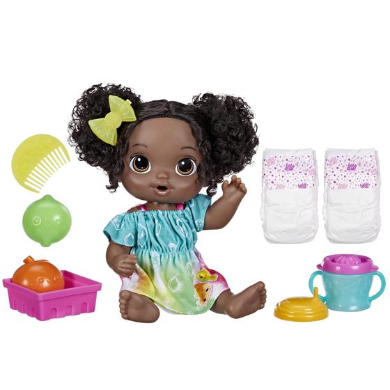 Imagem de Baby Doll Baby Alive Fruity Sips Lime com espremedor Pretend de 30 cm