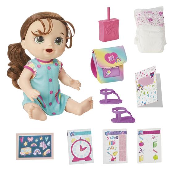 Imagem de Baby Doll Baby Alive Time for School 30 cm com acessórios