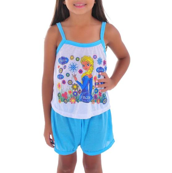 Imagem de Baby Doll Infantil Camiseta e Short  009