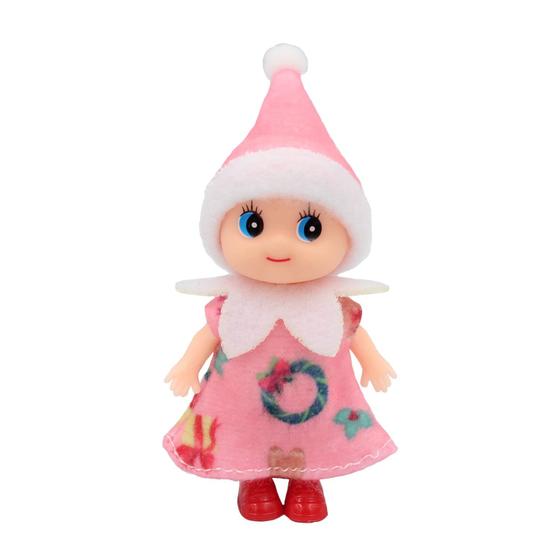 Imagem de Baby Elf Doll WULEUPER Tiny Decoração de Natal de 11 cm