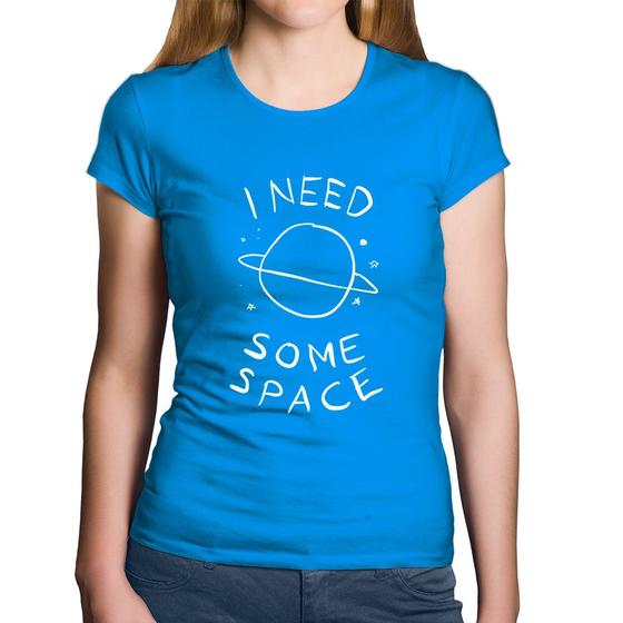 Imagem de Baby Look Algodão I Need Some Space - Foca na Moda