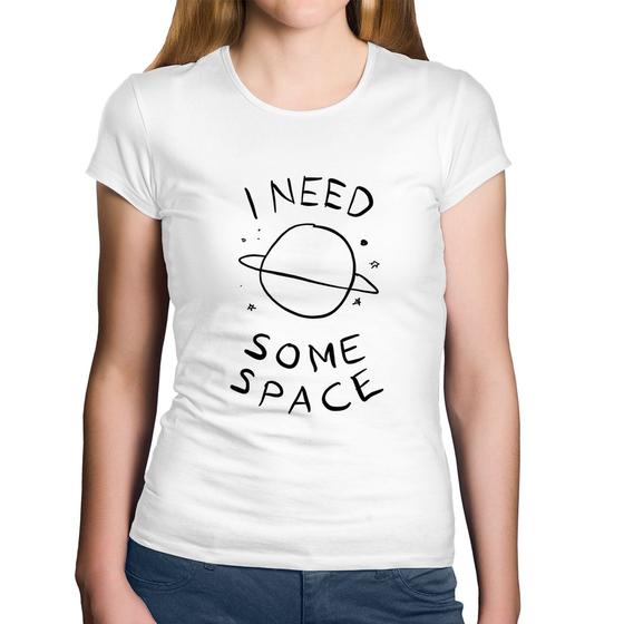 Imagem de Baby Look Algodão I Need Some Space - Foca na Moda