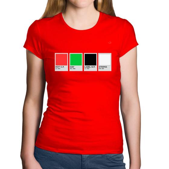 Imagem de Baby Look Algodão Music Color Guide - Foca na Moda