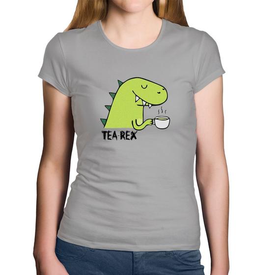 Imagem de Baby Look Algodão Tea-Rex - Foca na Moda