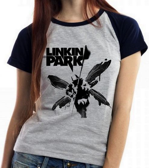 Imagem de Baby look blusa feminina ou Camiseta unissex Linkin Park Soldier 