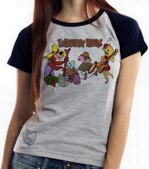 Imagem de Baby look blusa feminina ou Camiseta unissex  The HillBilly Bears