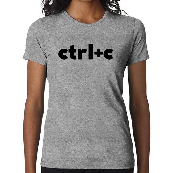 Imagem de Baby Look Ctrl+C - Foca na Moda
