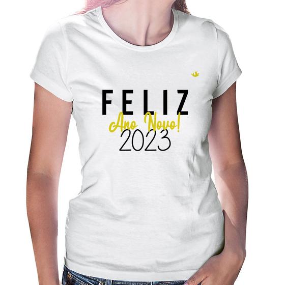 Imagem de Baby Look Feliz Ano Novo 2023 - Foca na Moda