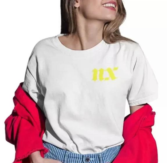 Imagem de Baby Look Feminina NxZero Bandas Camiseta 100% Algodão