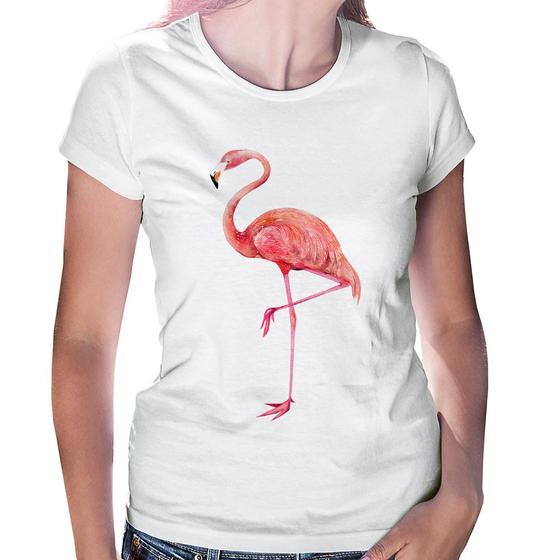 Imagem de Baby Look Flamingo - Foca na Moda