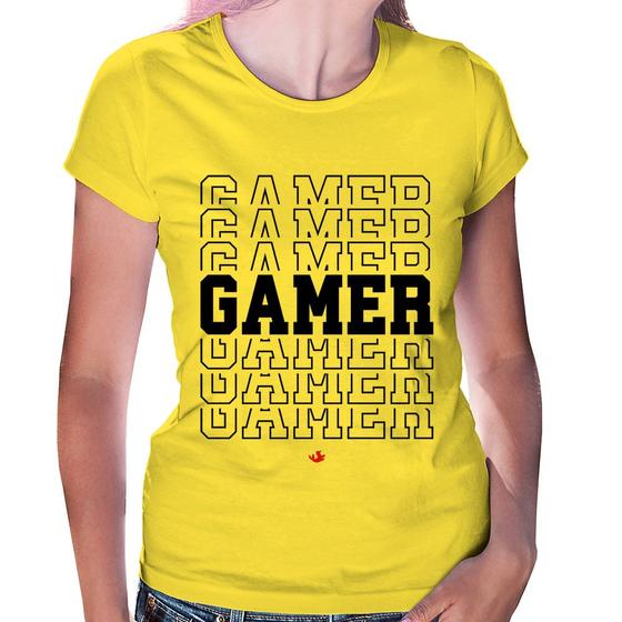 Imagem de Baby Look Gamer - Foca na Moda