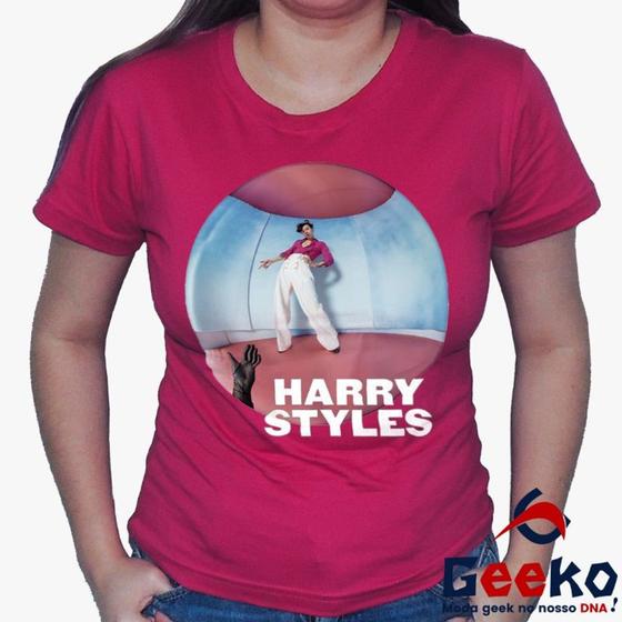 Imagem de Baby Look Harry Styles 100% Algodão - Pop - Geeko