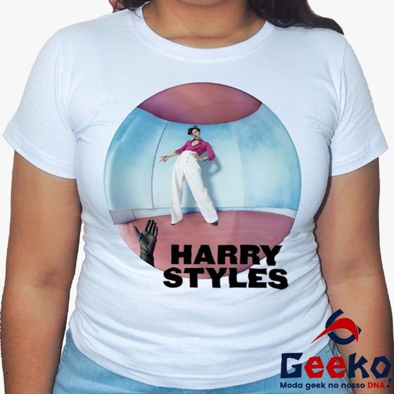 Imagem de Baby Look Harry Styles 100% Algodão - Pop - Geeko