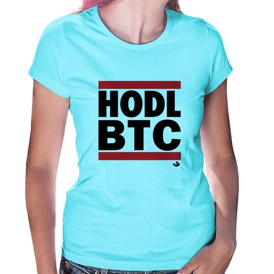 Imagem de Baby Look Hodl BTC - Foca na Moda