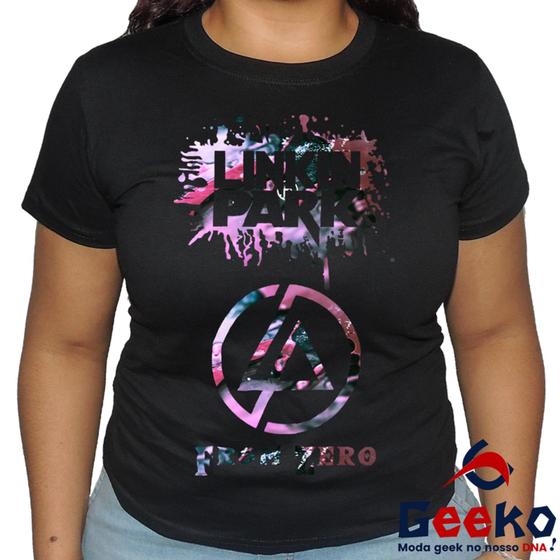 Imagem de Baby Look Linkin Park 100% Algodão From Zero The Emptiness Machine Blusa Rock Emily Armstrong Geeko