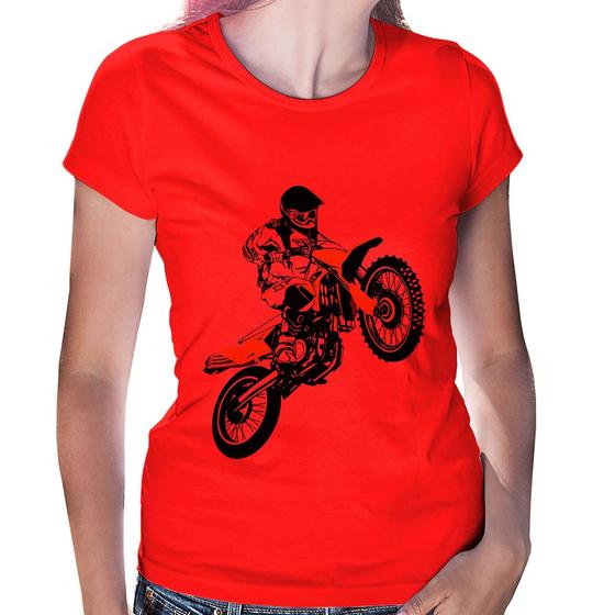 Imagem de Baby Look Motocross Jump - Foca na Moda