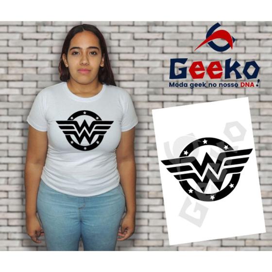 Imagem de Baby Look Mulher Maravilha - Wonder Woman - Geeko