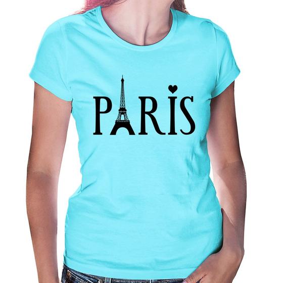 Imagem de Baby Look Paris Torre Eiffel - Foca na Moda