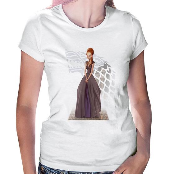 Imagem de Baby Look Sansa Stark Art - Foca na Moda