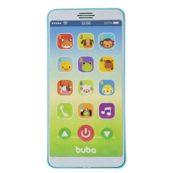 Imagem de Baby Phone Azul - Buba - Buba Toys