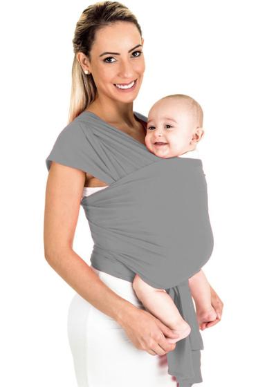 Imagem de Baby Sling Mamãe Canguru Malha 100% Algodão 5 Metros