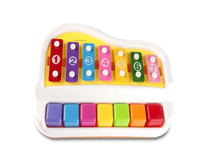 Imagem de Baby Xilofone Piano Teclado Infantil Para Bebês - Zoop Toys