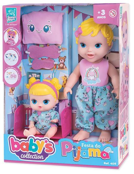 Imagem de Babys Collection Festa Do Pijama Boneca Supertoys