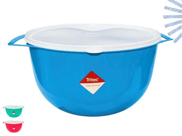 Imagem de Bacia Plastica 6,0l Com Tampa Tritec