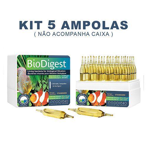 Imagem de Bactérias Naturais Prodibio Biodigest -  KIT 5 Ampolas