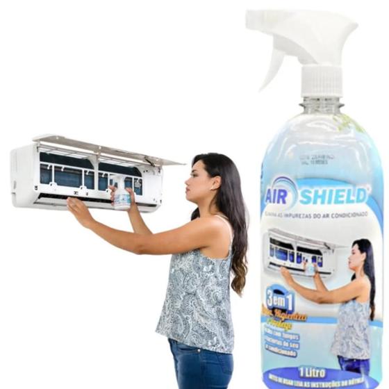 Bactericida Ar Condicionado Air Shield 1l Menor preço em Bactericida Ar Condicionado Air Shield 1l