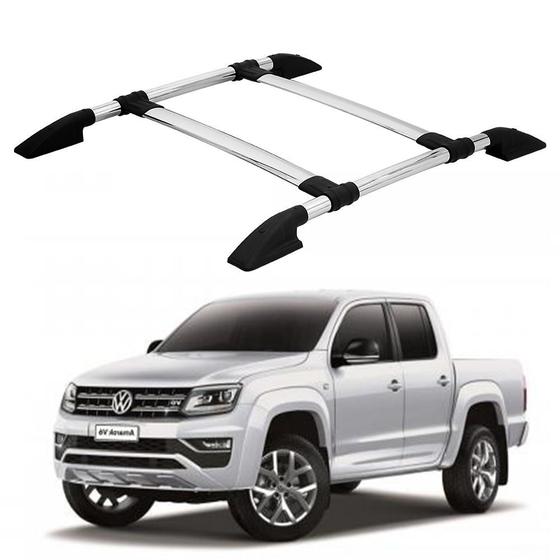 Imagem de Bagageiro Amarok 2010 A 2014 2015 2016 2017 Alumínio