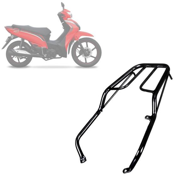 Imagem de Bagageiro Churrasqueira Moto Pro Tork Tubular Shineray Jet 49cc / 50x