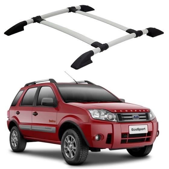 Imagem de Bagageiro Ecosport 2004 2005 2006 2007 A 2012 Prata