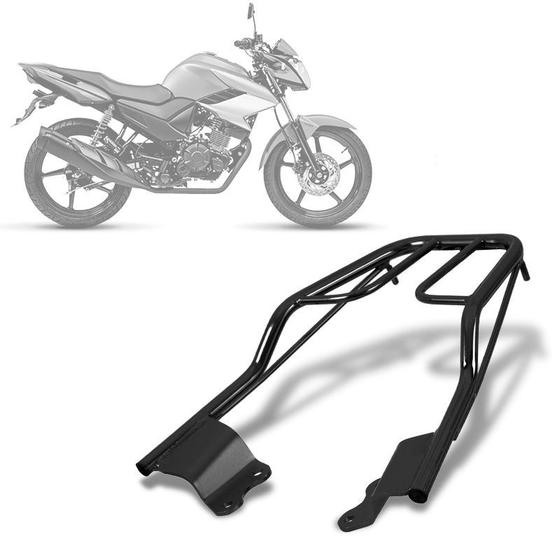 Imagem de Bagageiro Suporte Bau Moto Pro Tork Sansão Fazer 150 Factor 125/150 2014 2015 2016