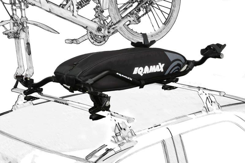 Imagem de Bagageiro Teto Transbike Para 2 Bike Com Mala Eqmax