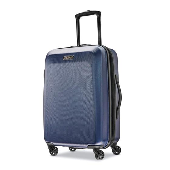 Imagem de Bagagem American Tourister Moonlight Hardside 21 polegadas azul marinho