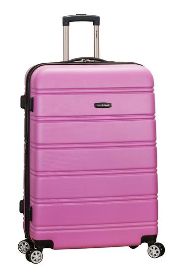 Imagem de Bagagem Rockland Melbourne Hardside Expansível 28" Rosa