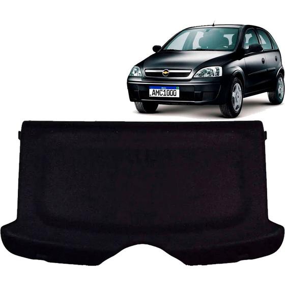 Imagem de Bagagito Corsa Hatch 2003 2004 2005 2006 2007 a 2010 Preto