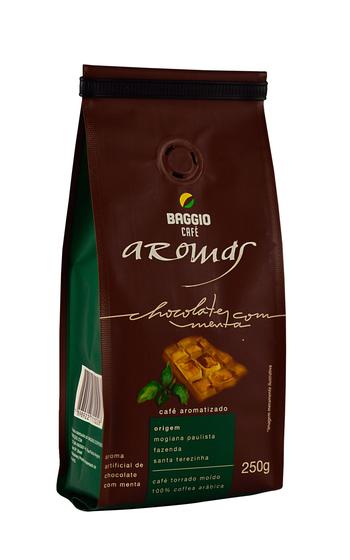 Imagem de Baggio Aromas Chocolate com Menta Moído 250g